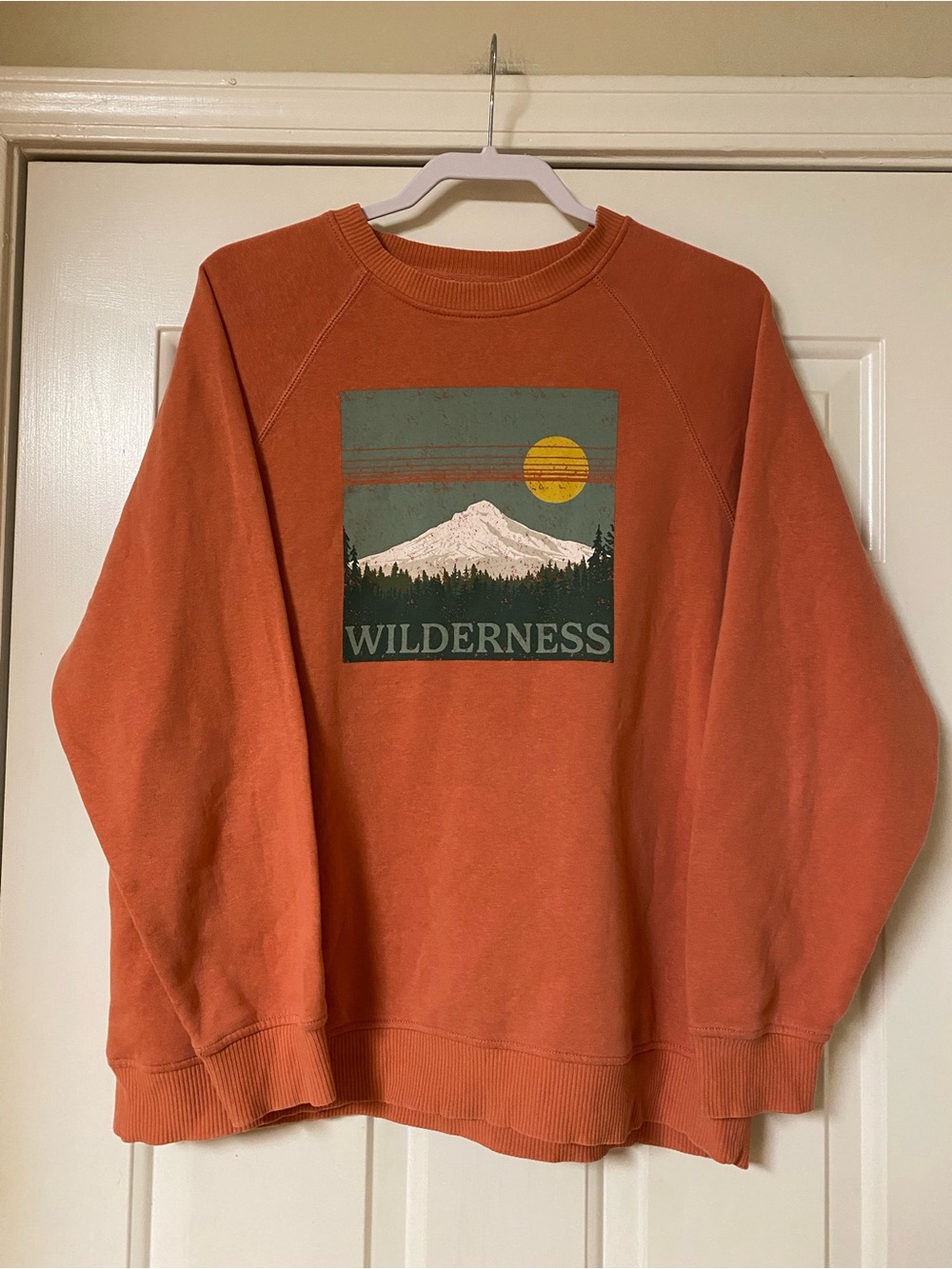 dip Wilderness Graphic Crewneck Sweatshirt - Rust